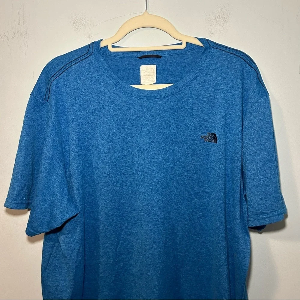 The North Face Blue Quick Dry Running Short Sleeve T-Shirt Size XL